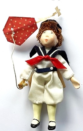 Small People by Cecily Boy with Kite